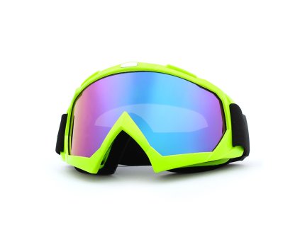 MX brýle TXR Core zelené s iridiovým plexi