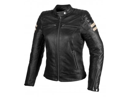 Dámska kožená bunda na motocykel TXR Carmen čierna
