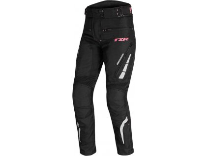 Dámske moto nohavice TXR Rival čierno/růžové