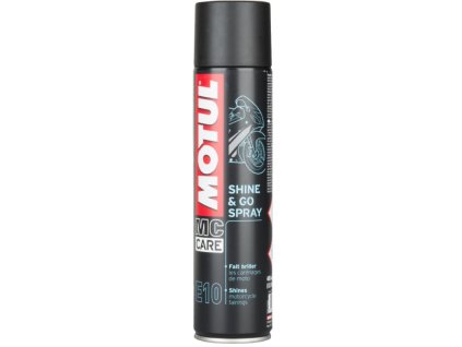 Sprej k ošetření plastů Motul E10 Shine & Go 400 ml