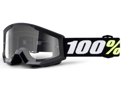 Dětské brýle Strata Mini Gron Black 100% - čiré plexi