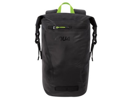 Vodotěsný batoh Oxford AQUA EVO černo-fluo žlutý 12 l