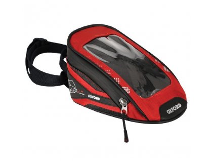 Tankbag na motocykl Oxford M1R Micro černo červený
