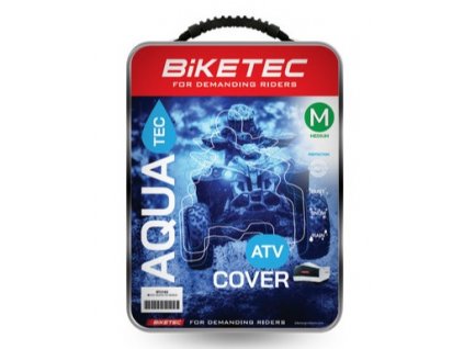 Plachta na čtyřkolky a ATV Biketec černá