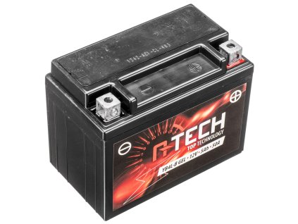 batéria 12V, YB4L-B GEL, 5Ah, 50A, bezúdržbová GEL technológia 120x70x92, A-TECH (aktivovaná vo výrobe)
