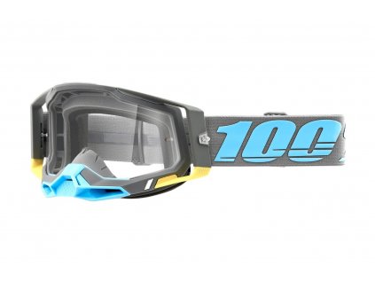 Motokrosové okuliare 100% Racecraft 2 Trinidad s čírym plexi