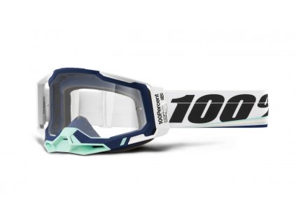 Motokrosové okuliare 100% Racecraft 2 Arsham s čírym plexi