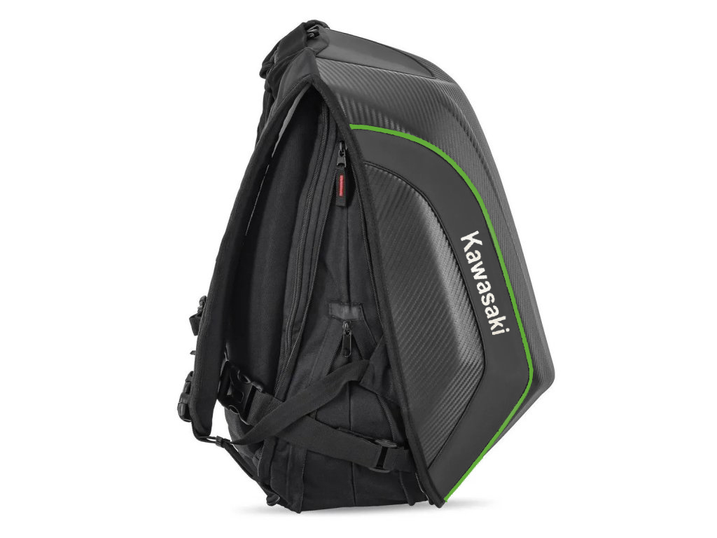 TXR Škrupinový batoh na motorku Kawasaki