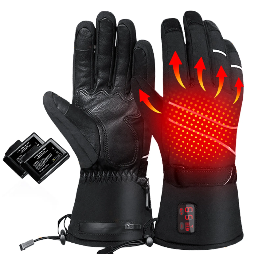 TXR Vyhrievané rukavice na motorku Polar XXL