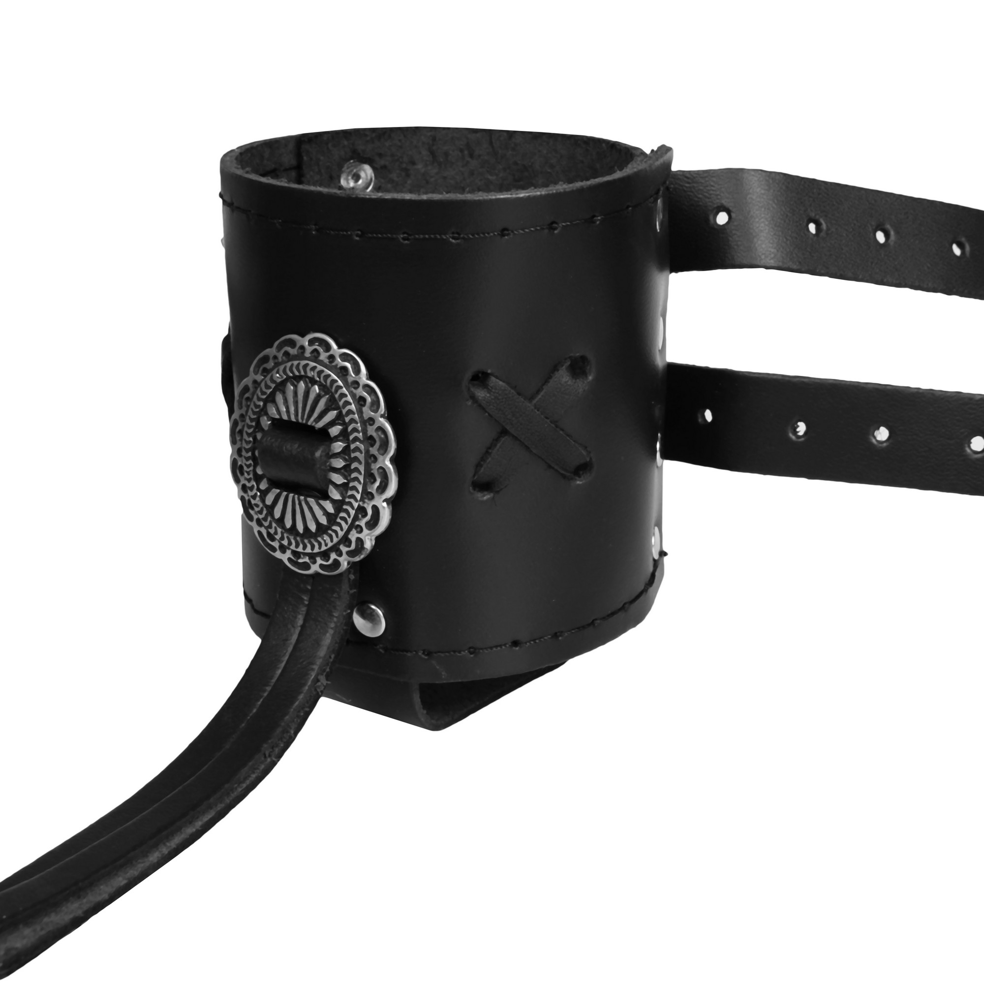 TXR Štýlový kožený držiak nápoja R1 (Držiak je vyrobený z)