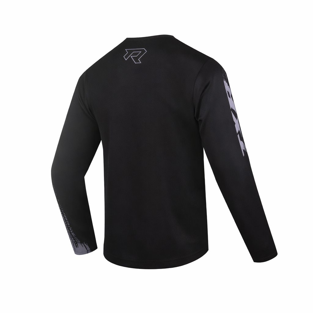 TXR Detský motokrosový dres Pulse čierny XS