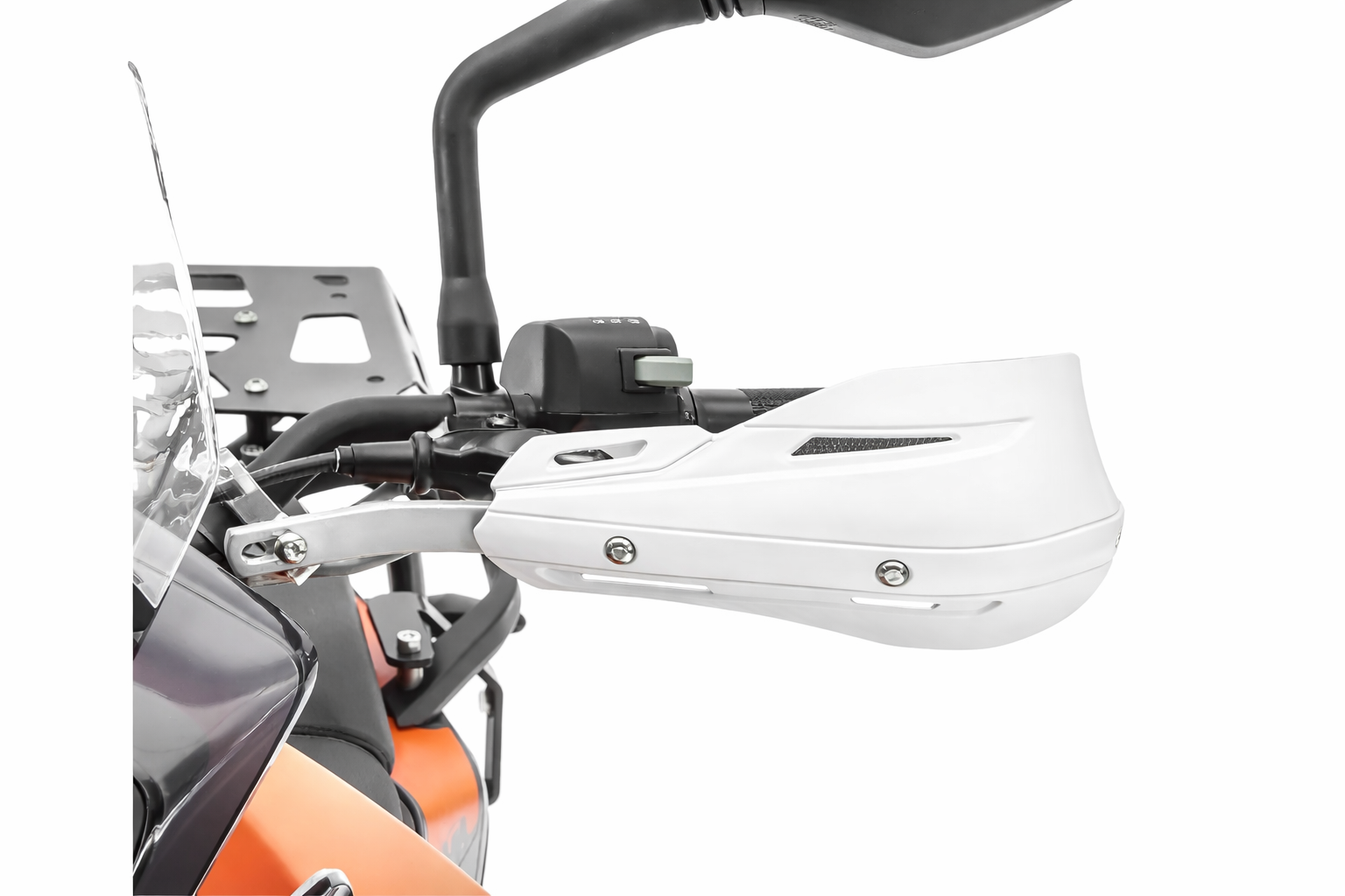 TXR Chránič riadidiel biely