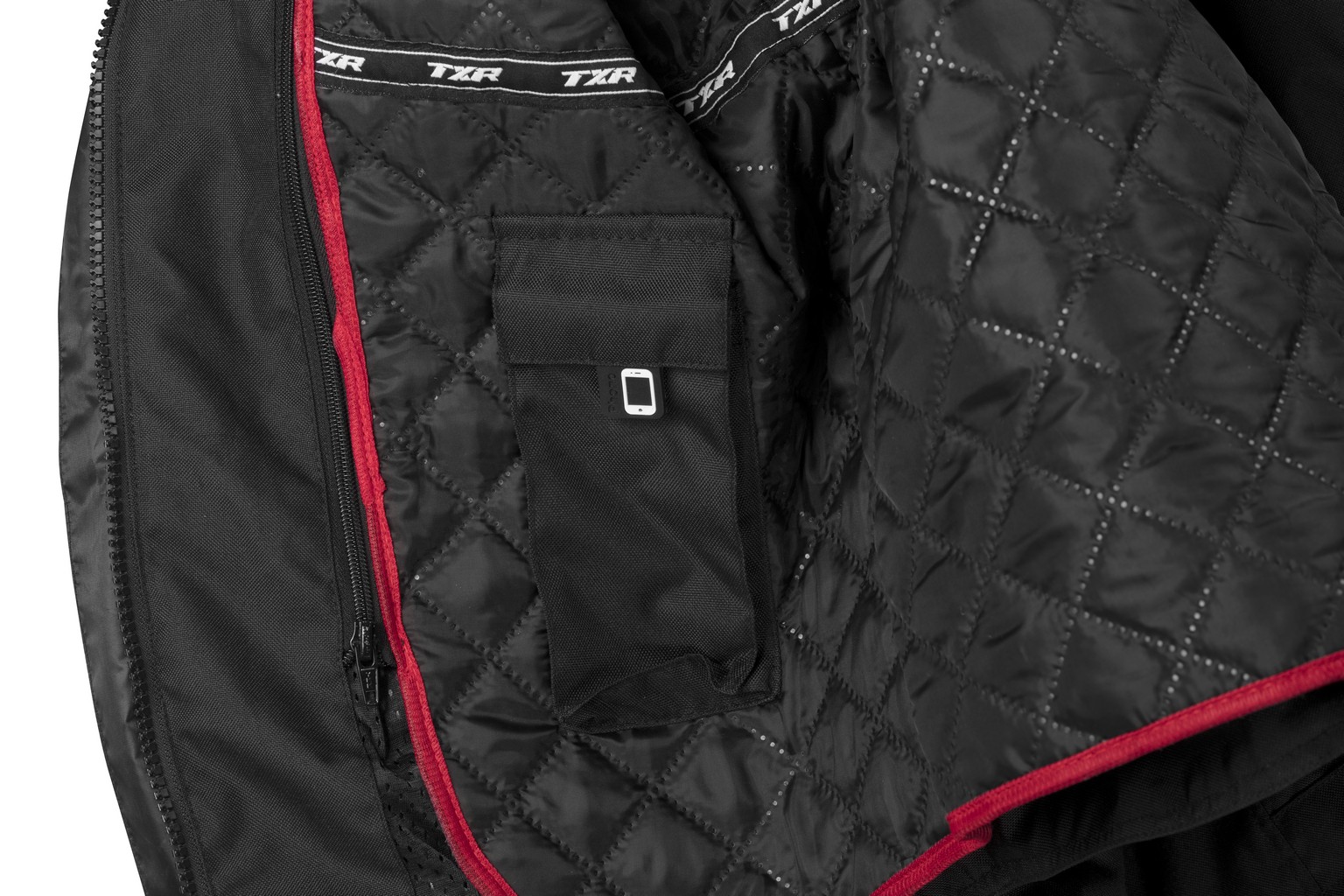 TXR Bunda na motorku Visper čierno-fluo žltá 4XL