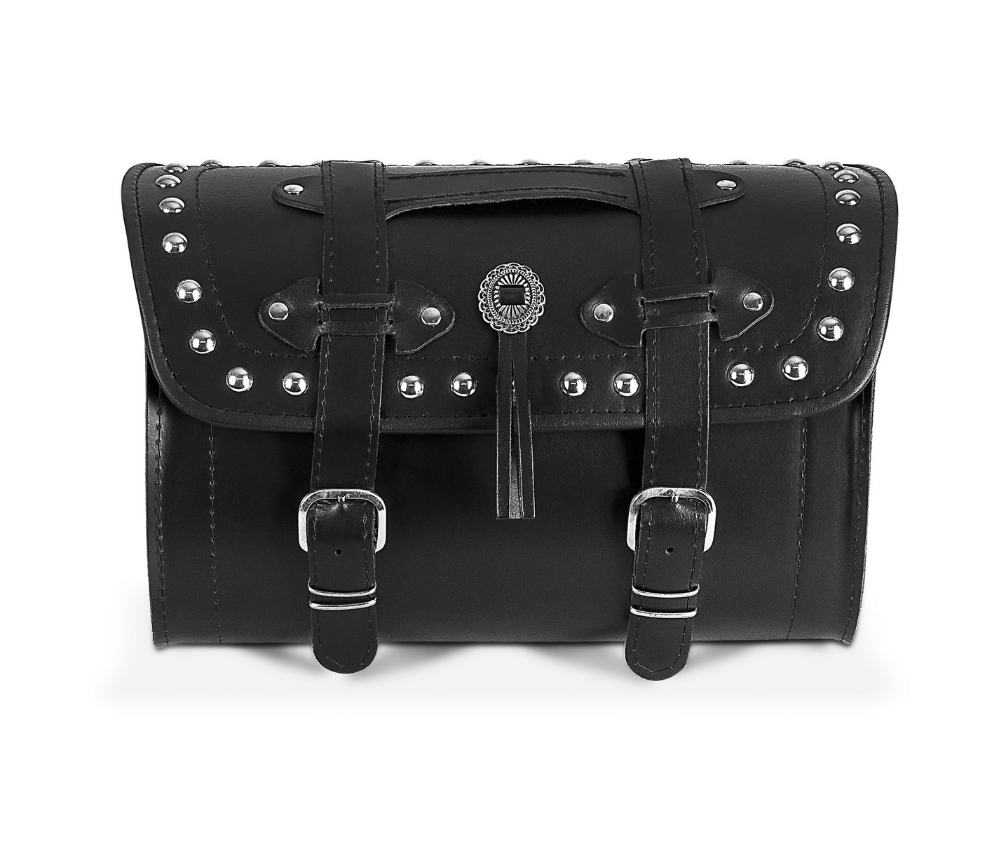 TXR Kožený kufor na motorku TK4E so zámkom