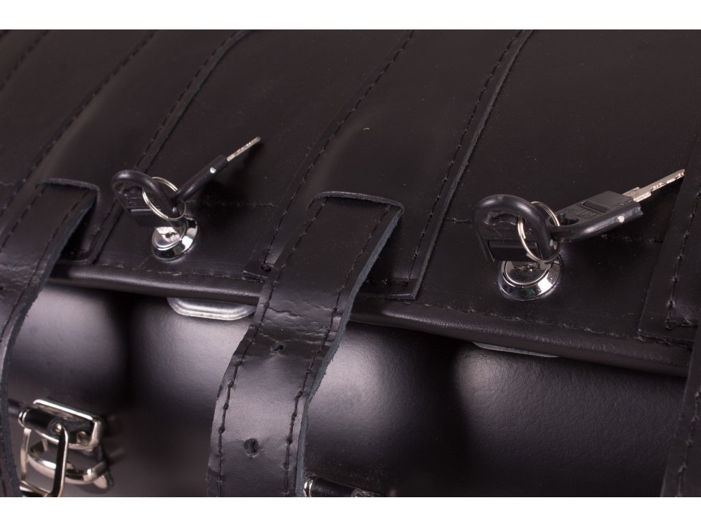 TXR Kožený kufor na motorku TK9D