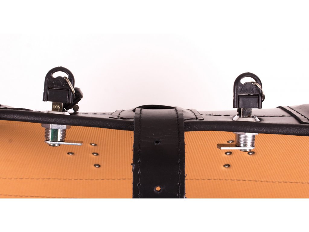 TXR Kožený kufor na motorku TK9A