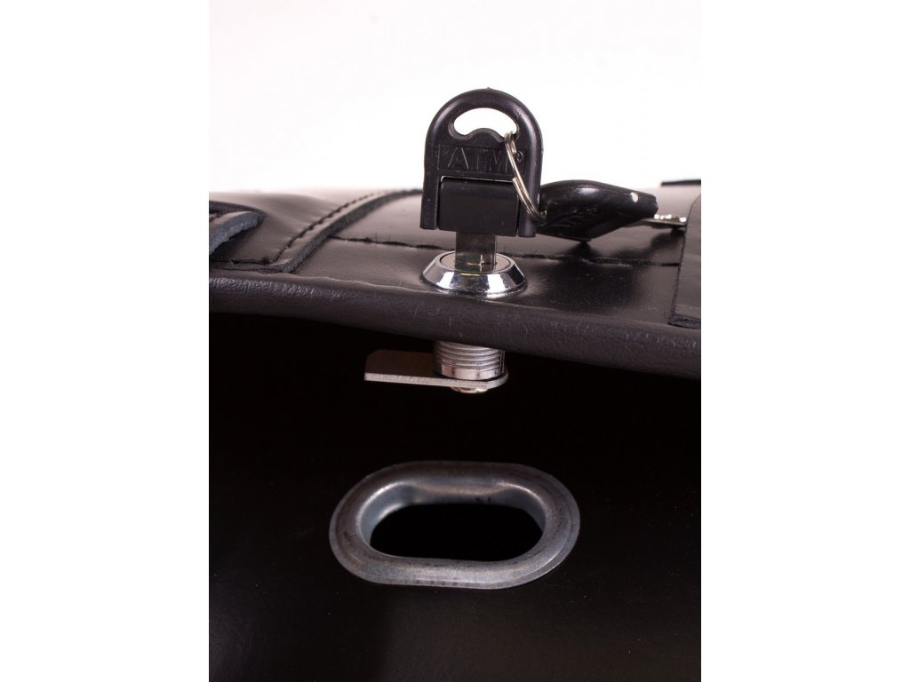 TXR Kožený kufor na motorku TK9A