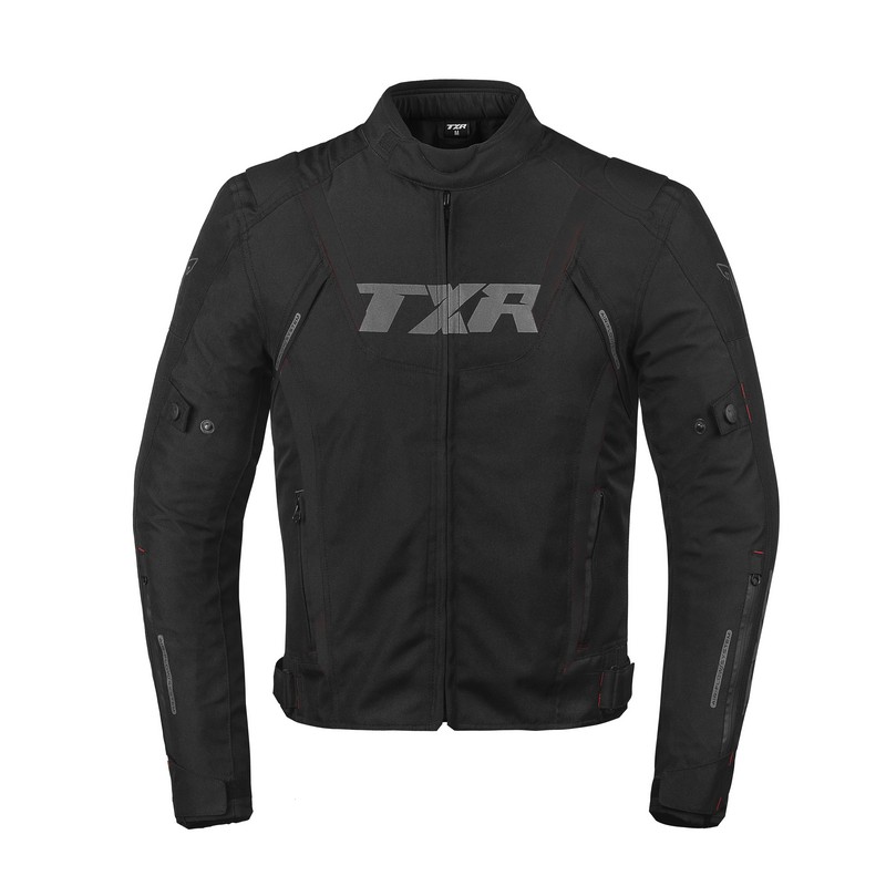 TXR Bunda na motorku Gunner čierna 4XL