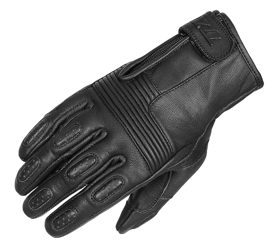TXR Rukavice na motorku Ranger čierne L (Štýlové krátke kožené)