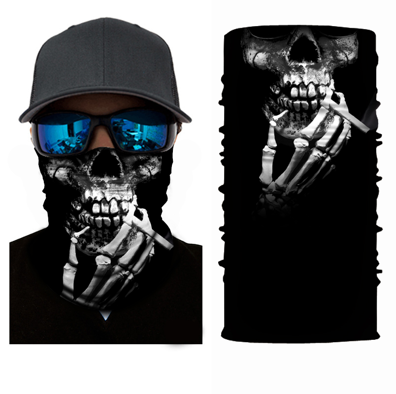 TXR Multifunkčná šatka Skull hand (Multifunkčná kukla na)