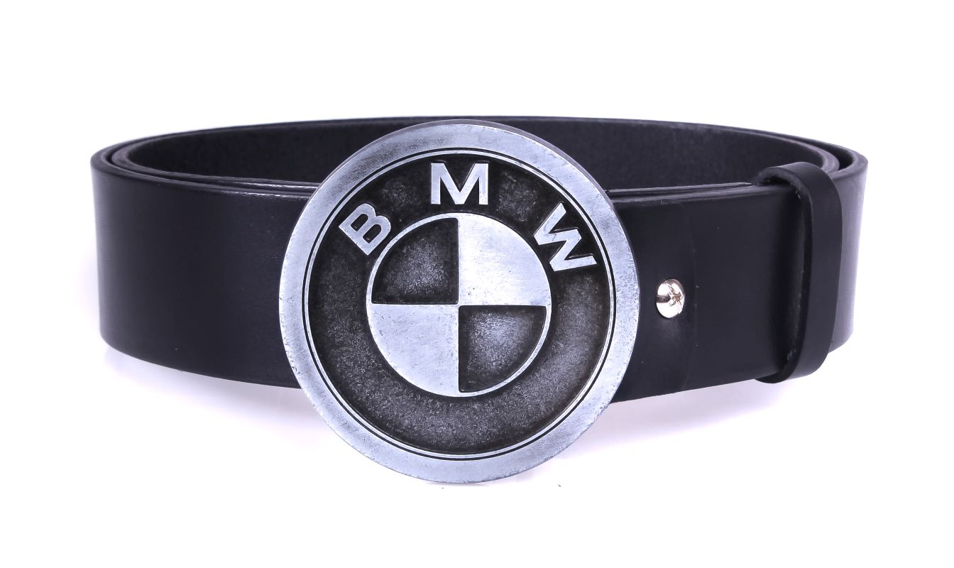TXR Kožený opasok BMW 100 cm