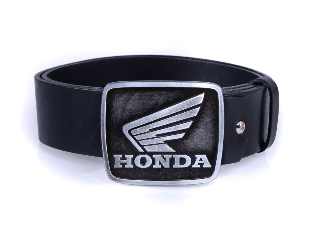 TXR Kožený opasok Honda 80 cm (Moto opasok s prackou Honda,)