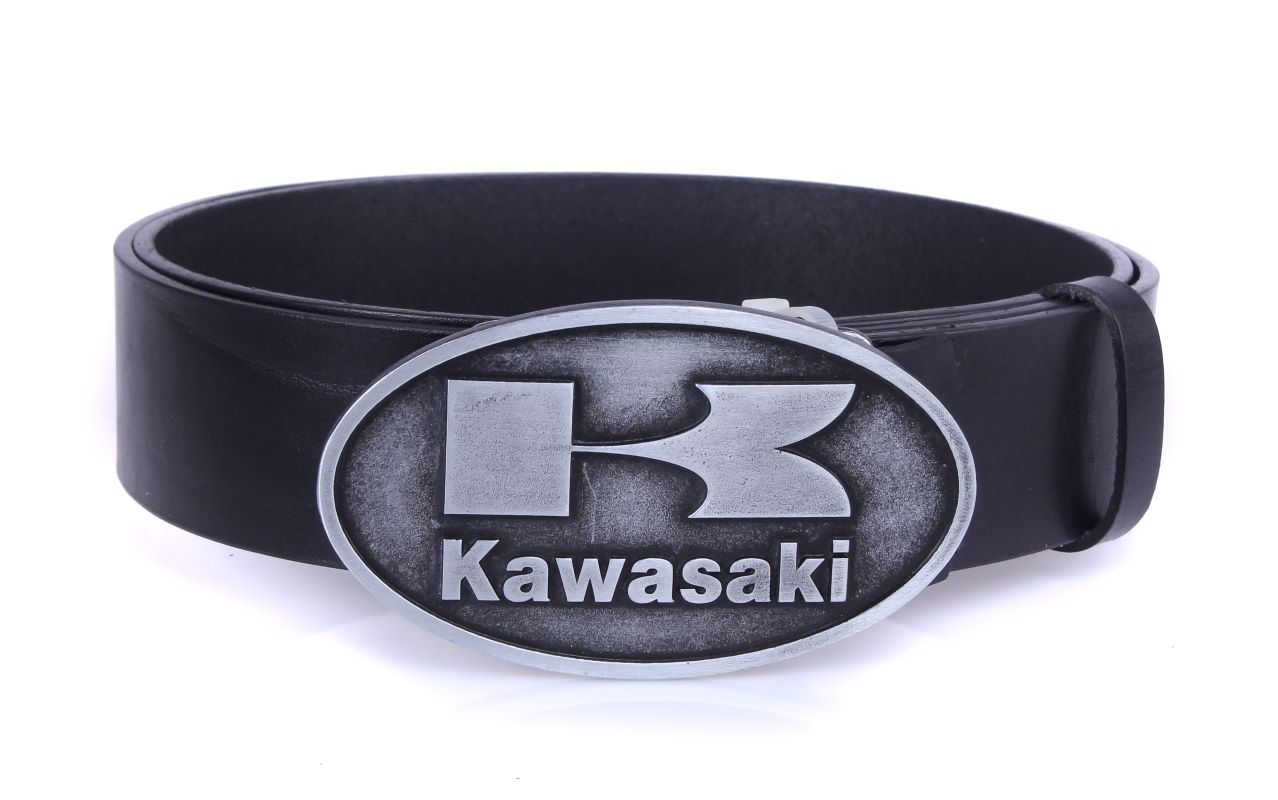 TXR Kožený opasok Kawasaki 100 cm