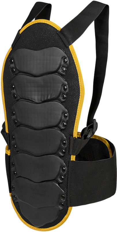 TXR Detsky chránič chrbtice Impact čierno-fluo žltý 4
