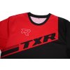 Motokrosový dres TXR Vortex černo-červený