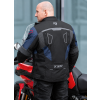 Bunda na motorku TXR Compass černo-šedo-modro-červená