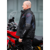 Bunda na motorku TXR Compass černo-šedo-modro-červená