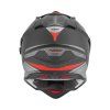 Enduro helma NOX N312 TRACK červeno-černá matná