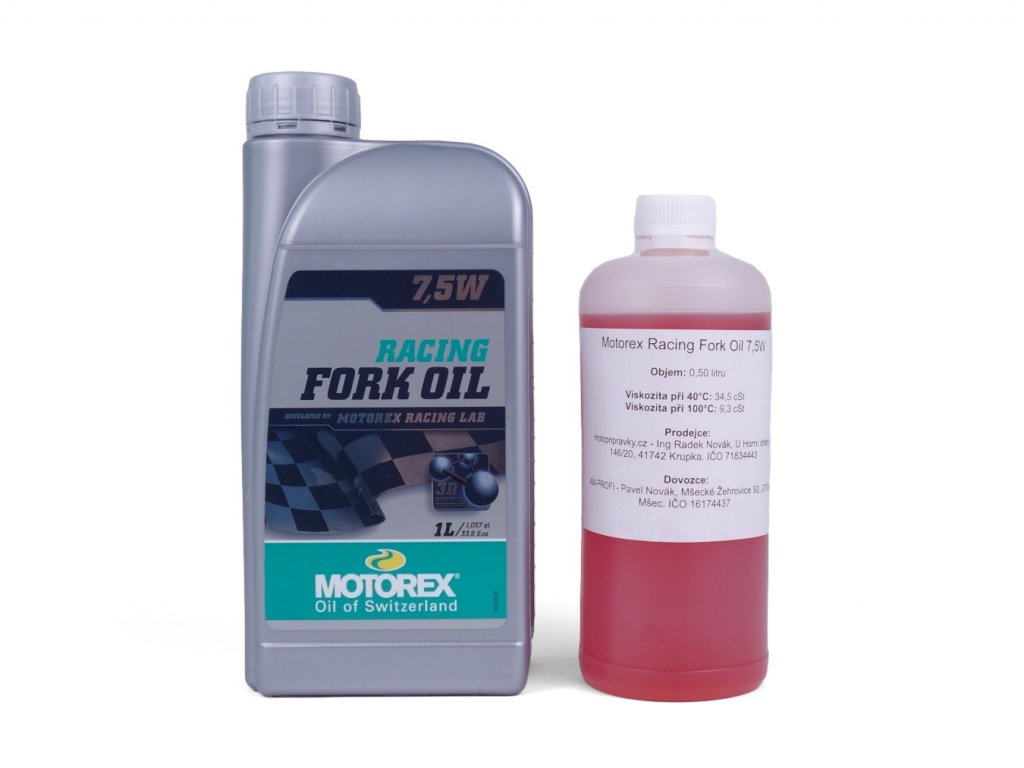 Tlumičový olej Motorex 5W (1.5 litru)