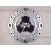 Café racer - hodiny z brzdového kotouče