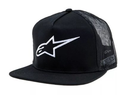 Alpinestars 2017 Corp Trucker one size black kšiltovka (Barva Černá)