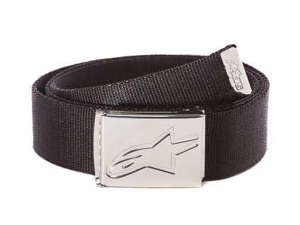 Pásek 2023 Alpinestars Ageless Web black/chrome (Barva Černá)