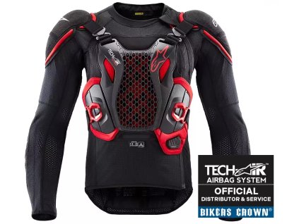 Alpinestars Tech-Air Off-Road black/red vel. S (Velikost S, Barva Černá)