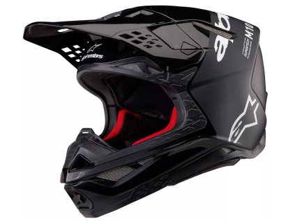 Alpinestars 830 0923 1310 Supertech M10 Flood black/dark grey helmet vel. S (Velikost S, Barva Černá)