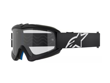 Dětské brýle 2025 Alpinestars Vision Youth Corp black/clear (Barva Černá)