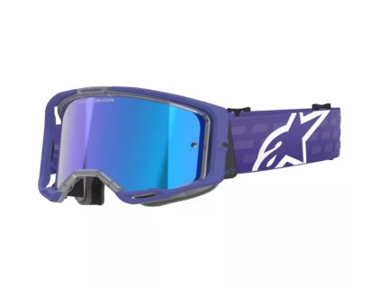 Brýle 2025 Alpinestars Vision 8 Corp purple/mirror blue (Barva FIALOVÁ)