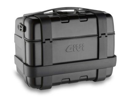 trk 46b kufr givi trekker cerny s cernym hlinikovym vikem monokey objem 46 ltr