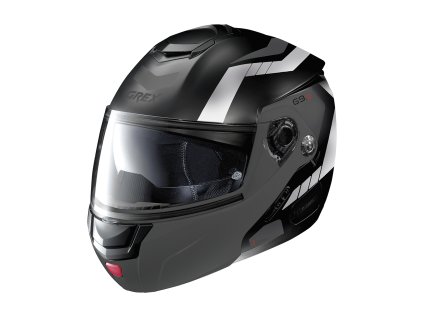 Moto helma Grex G9.2 Steadfast N-com Flat Black 16 (Barva Černá, Velikost M)