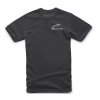 Triko Alpinestars Corporate Tee black vel. M