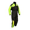 Nepromokavá jednodílná moto kombinéza Spark do deště (Velikost 2XL, Barva Černá)