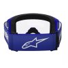 Motokrosové brýle 2025 Alpinestars Vision 3 Wordmark blue/clear (Barva Modrá)