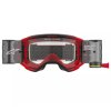 Brýle na motokros 2025 Alpinestars Vision 5 Blaze red/clear roll-off (Barva Červená)
