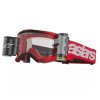 Brýle na motokros 2025 Alpinestars Vision 5 Blaze red/clear roll-off (Barva Červená)