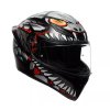 AGV K1 S E2206 LYZARD MATT BLACK/GREY/RED vel. XS (Velikost M, Barva Černá)