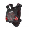 Alpinestars 670 0825 132 A-5 Plasma protector black/red/white vel. M/L (Velikost M-L, Barva Černá)