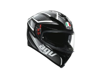 AGV K5 S E2205 MULTI TEMPEST BLACK/SILVER